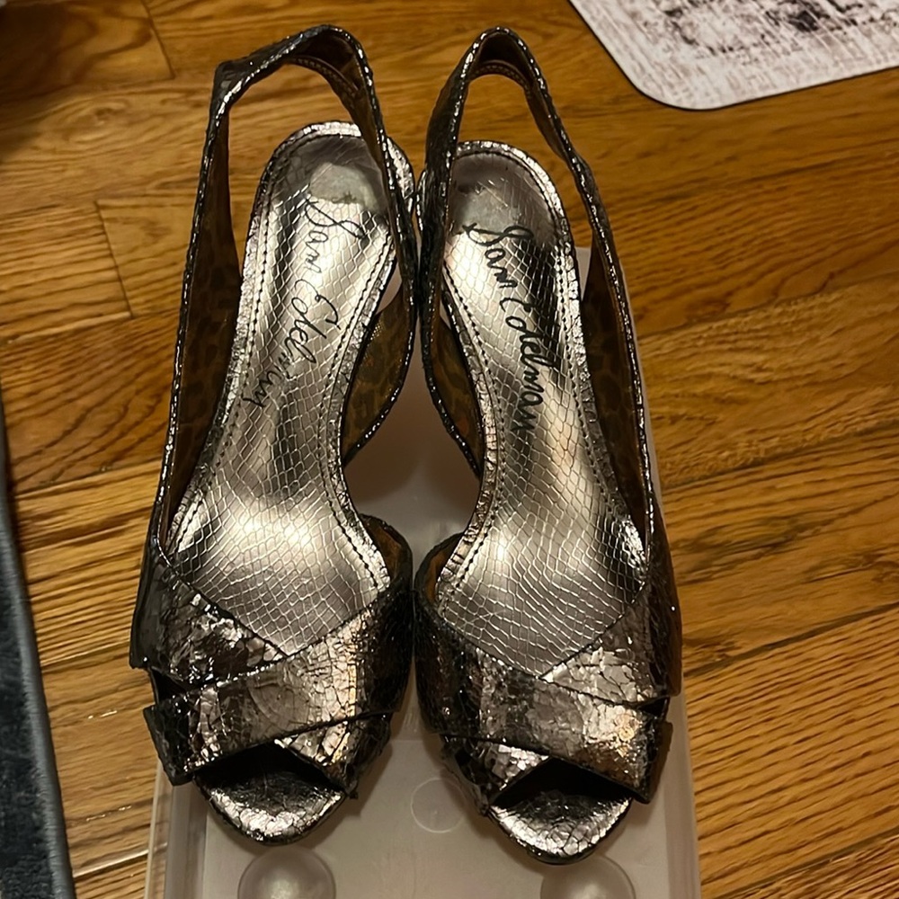 Sam Edelman Metallic Heels
